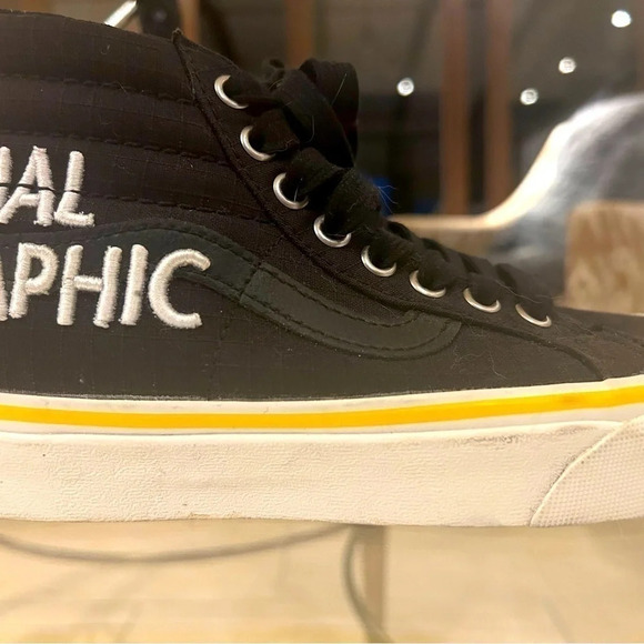 Brand new  Van’s collection “National Geographic” shoes size 5 or men’s 3.5 - Picture 4 of 11